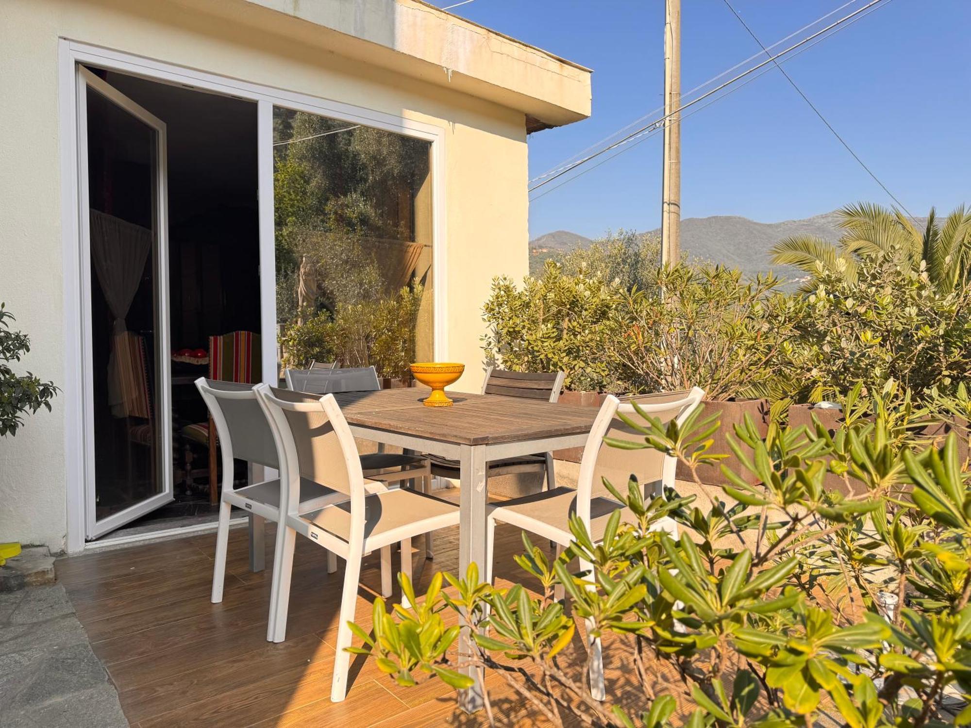 Casa Bisou Italia Wifi Et Parking Free Privato Villa Diano San Pietro Buitenkant foto